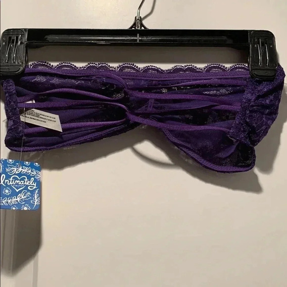Free People Blue Violet Lace Bandeau XS, S - Picture 4 of 6